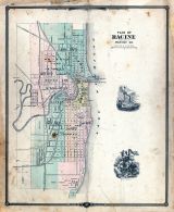 Racine, Wisconsin State Atlas 1878